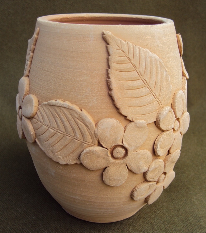 component Ie Mutton Ghiveci ceramica cu flori si frunze | HAPPY COLOR - Art, hobby & fun