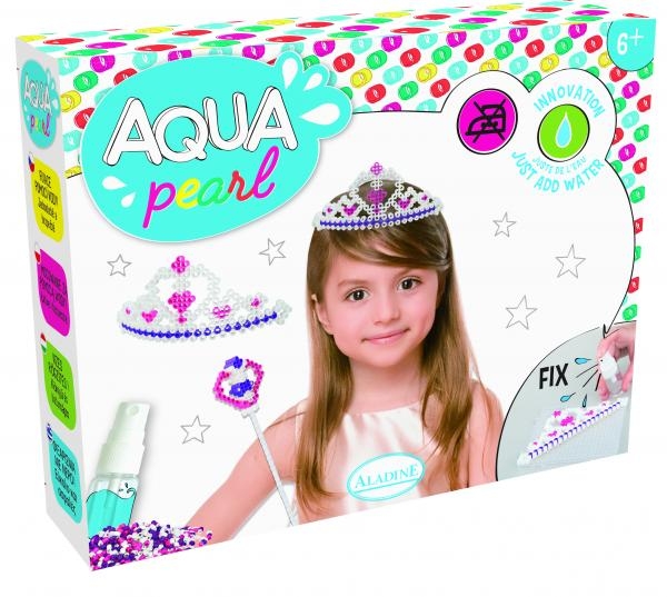 SET CREATIV AQUA PEARL  CORONITA SI  SCEPTRU/BAGHETA  MAGICA