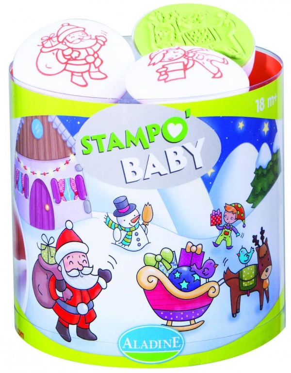 SET CREATIV STAMPO BABY CRACIUN