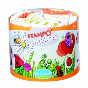 SET CREATIV STAMPOMINOS INSECTE
