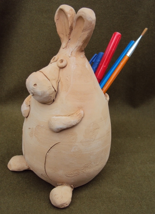 Suport ceramica pentru creioane 
