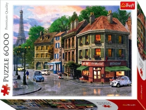 PUZZLE TREFL 6000 STRAZILE PARISULUI