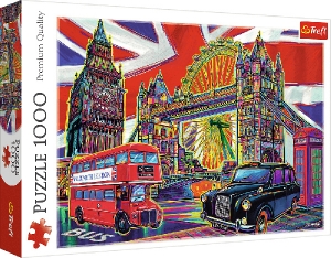 PUZZLE TREFL 1000 LONDRA IN CULORI