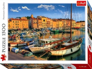 PUZZLE TREFL 1500 OLD PORT IN SAINT TROPEZ